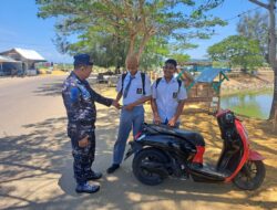 Polairud Polres Lhokseumawe Gelar Patroli di Waduk Pusong Lama, Tegaskan Imbauan Soal Kebersihan dan Kamtibmas