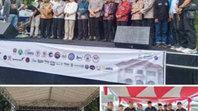 Pokja Wartawan Babelan Utara Berpartisipasi Dalam Peringatan Hari Pers Nasional Dan Kebebasan Pers di Gedung Juang