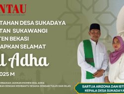 Pemerintah Desa Sukadaya Mengucapkan Selamat Hari Raya Idul Adha 1446 H / 2025 M