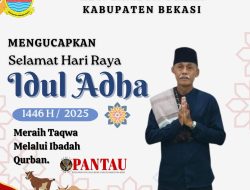 Pemerintah Desa Jejalenjaya Mengucapkan Selamat Hari Raya Idul Adha 1446 / 2025 H