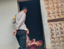 Bhabinkamtibmas Polsek Rangkasbitung Polres Lebak Sambangi Warga Desa Binaan Di Kampung Cilangkap