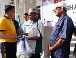 Polres Pidie Gelar Bakti Religi di Masjid Al-Falah Sigli Sambut HUT Bhayangkara ke-79