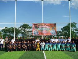 Semarak Hut Bhayangkara Ke-79, Turnamen Mini Soccer “Kapolres Pidie Cup I” Resmi Dibuka