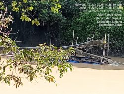 Air Sungai Semerah Keruh Tercemar Tambang Emas, Atensi Kapolda Diabaikan*