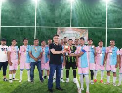 Hut Bhayangkara Ke -79, Satuan Intelkam Juara Turnamen Mini Soccer Kapolres Pidie Cup I