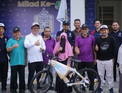 Milad Ke-56 UIN Sultanah Nahrasiyah Lhokseumawe, Ribuan Peserta Meriahkan Jalan Santai