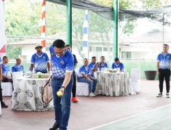 Turnamen Tenis Lapangan Kapolres Pidie Cup I Resmi Dibuka, Meriahkan Hari Bhayangkara ke-79
