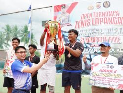 Kapolres Pidie Tutup Turnamen Tenis Lapangan dalam Rangka HUT Bhayangkara ke-79