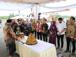 Pesawat dan Bandar Udara Point A Diresmikan, Wali Kota Lhokseumawe Sambut Gubernur Aceh