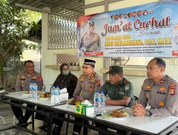 Jumat Curhat di Grong-Grong, Kapolres Pidie Dengar Langsung Aspirasi Warga