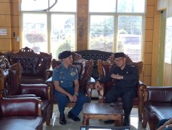 Danlanal Simeulue Laksanakan Courtesy Call Ke Kajari dan Ketua DPRK Simeulue