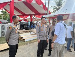 Kapolres Pidie Tinjau Kesiapan Pengamanan Peresmian Memorial Living Park oleh Menko Hukum, HAM dan Imipas RI