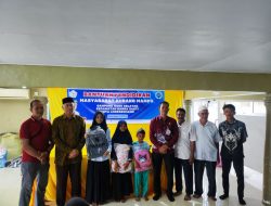 Gampong Hagu Selatan Santuni Bantuan Pendidikan Masyarakat Kurang Mampu