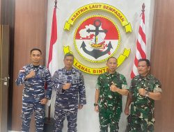 Danlanal Bintan Terima Kunjungan Silaturahmi Dandim 0315/Tanjungpinang