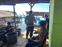 Sat Pol Airud Polres Lhokseumawe Patroli Pantai, Ingatkan Warga Waspada Cuaca Ektrem