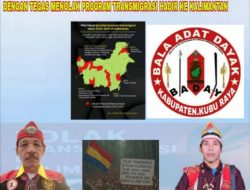 Aktivis Bala Adat Dayak Tolak Program Transmigrasi di Kalimantan Barat: “Bukan Solusi, Tapi Ancaman Bagi Masyarakat Adat”