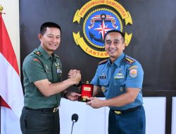 Lantamal I Terima Kunjungan Perwira Staf Ahli Tingkat III Bidang Komsos Panglima TNI dan Ikuti Sosialisasi Ketahanan Pangan