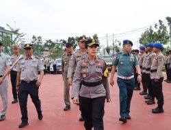 Lanal Bintan Turut Serta Apel Gelar Pasukan Operasi Seligi 2025