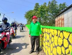 Kerja Bakti Pemeliharaan Jalan Dan Pengecatan Jembatan, Desa Muara Bakti Siap Rayakan HUT RI Ke-80