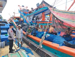 Sat Pol Airud Polres Lhokseumawe Imbau Warga Waspada Cuaca Ekstrem