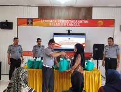 Lapas Langsa Salurkan Bantuan Sosial kepada Keluarga WBP dan Masyarakat