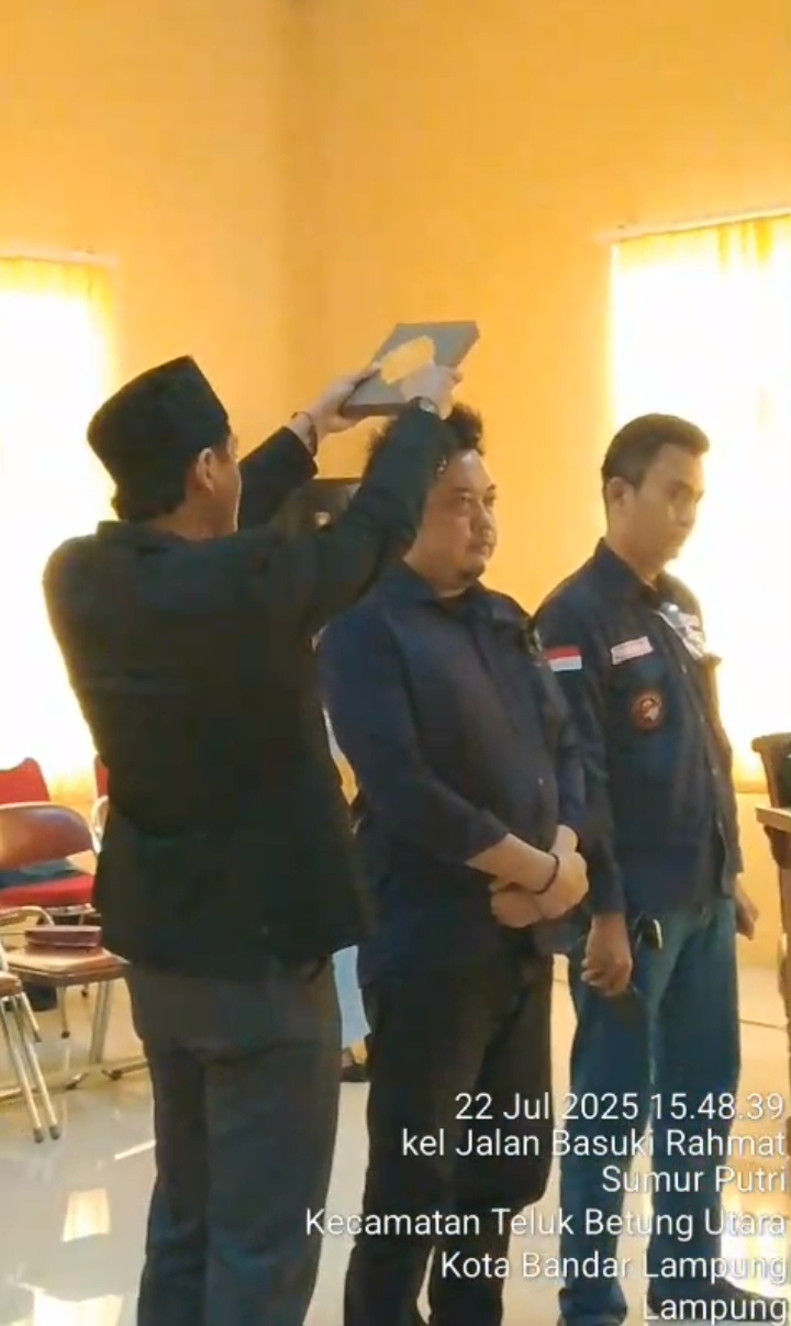 Dengan Hadirkan saksi fakta Andre dan pinur DPD PWRI menang sidang Ajudikasi Sengketa informasi publik melawan kades sababalau