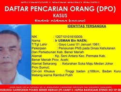 Polisi Buru Ir Usman Tersangka Kasus Dugaan Korupsi DBH-CHT