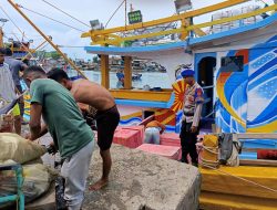 Sat Pol Airud Polres Lhokseumawe  Patroli Dialogis di PPI Pusong Lama