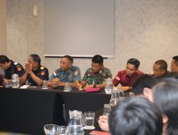 Lanal Bintan Ikuti Kegiatan Rakor Shio To Ship (STS) Labuh Jangkar Kawasan Tanjung Berakit