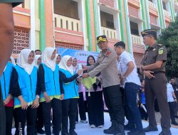 Wakapolres Pidie Hadiri Kampanye Cek Kesehatan Gratis dan Launching Kartu Pidie Sehat