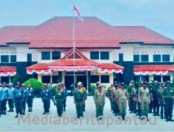 Pemerintah Kecamatan Babelan Gandeng Koramil 04 Babelan Perkuat Kapasitas Satlinmas