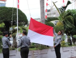 Kantor Imigrasi Kelas II TPI Lhokseumawe Melaksanakan Upacara Peringkat HUT ke-80 Kemerdekaan RI