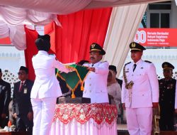 Kapolres Pidie Hadiri Upacara HUT ke-80 RI di Lapangan PCC Sigli