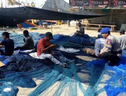 Sat Pol Airud Polres Lhokseumawe Gelar Patroli Dialogis di PPI Pusong Lama