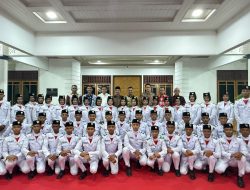 Kapolres Pidie Hadiri Resepsi Peringatan HUT RI ke-80 di Pendopo Bupati