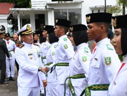 Komandan Lanal Sabang Hadiri Pengukuhan Paskibraka Kota Sabang