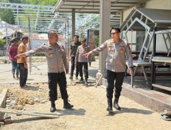 Kapolres Pidie Tinjau Progres Pembangunan SPPG Yayasan Kemala Bhayangkari Polres Pidie