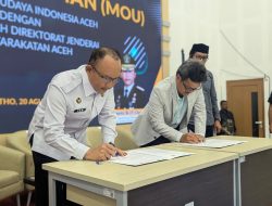 Sinergikan Potensi, Kanwil Ditjenpas Aceh dan ISBI Aceh Tandatangani Nota Kesepahaman