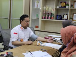 Imigrasi Lhokseumawe Gelar Bakti Sosial Donor Darah Peringati HUT ke-80 Kemerdekaan RI