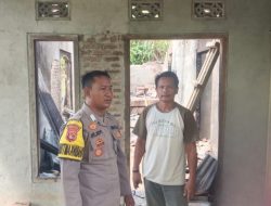 Polsek Cukuh Balak Identifikasi Kebakaran Rumah Warga, Kerugian Ditaksir Rp130 Juta