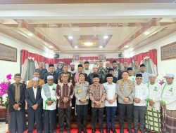 Kapolda Aceh Bersilaturahmi dengan Forkopimda Pidie di Pendopo Bupati