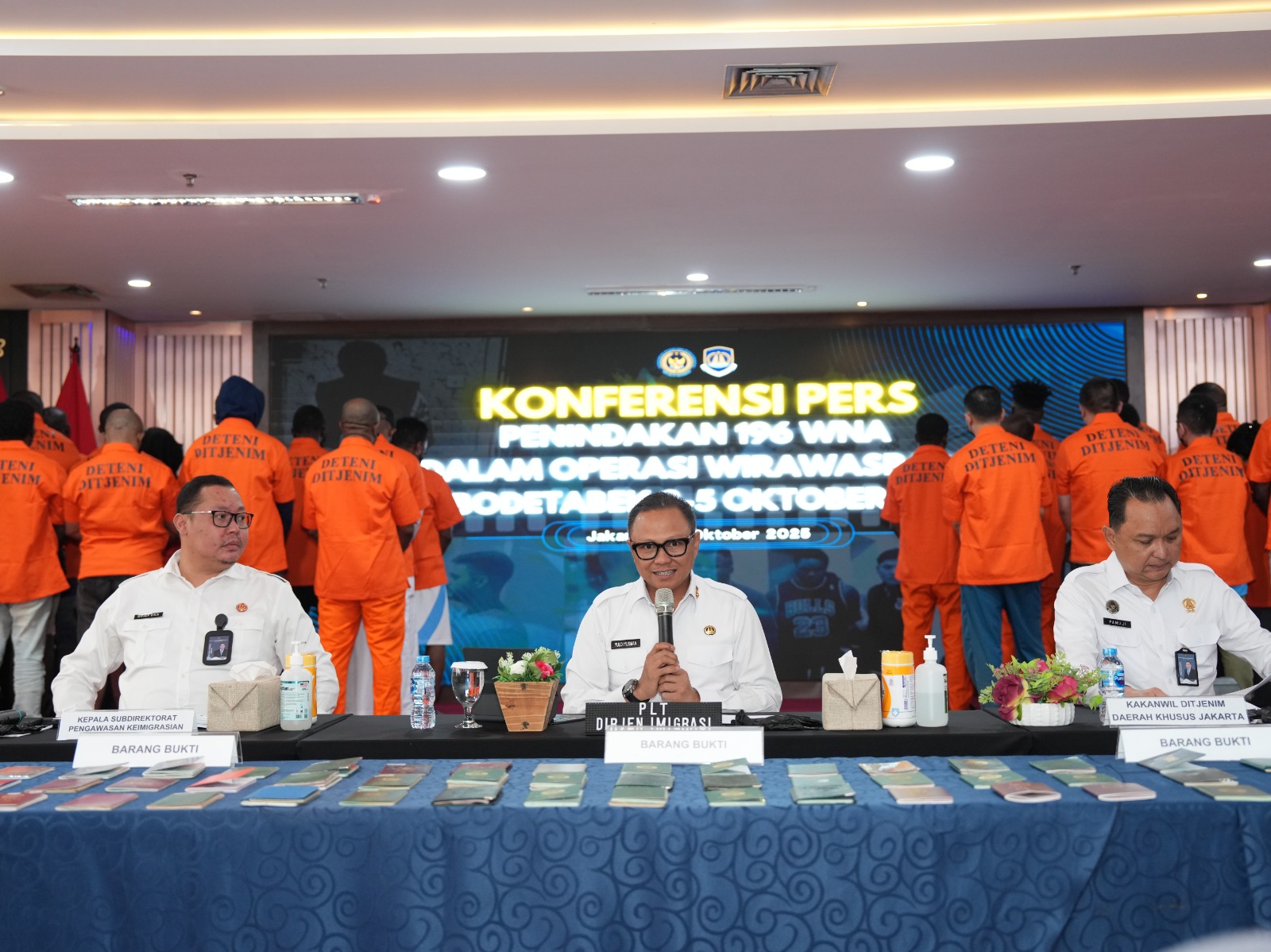 196 WNA Ditindak Imigrasi Selama Tiga Hari Pelaksanaan Operasi Wirawaspada di Jabodetabek