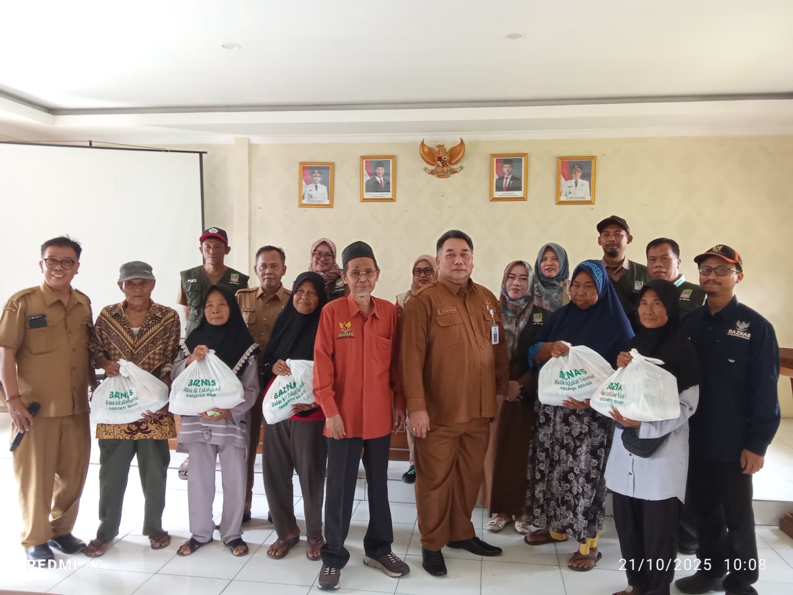 Program Sembako Sampai Rumah Kembali Diluncurkan Baznas Bekasi