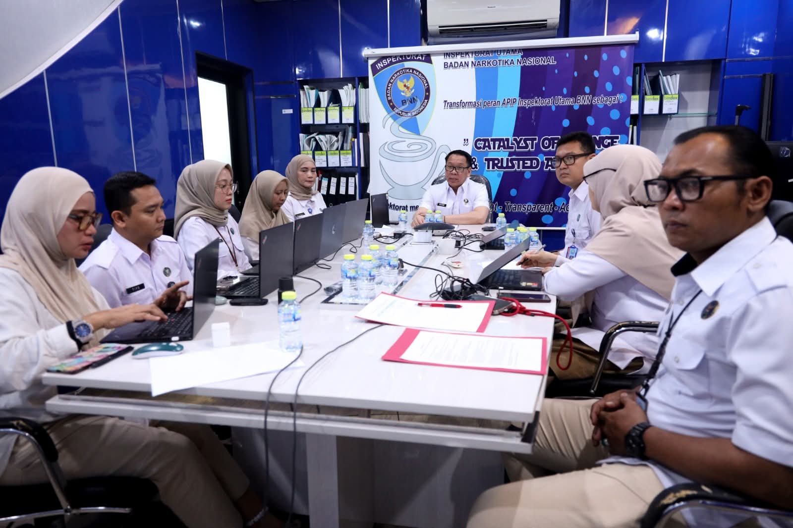 BNN PERKUAT NILAI INTEGRITAS DAN PROFESIONALISME MELALUI SOSIALISASI PENCEGAHAN KORUPSI