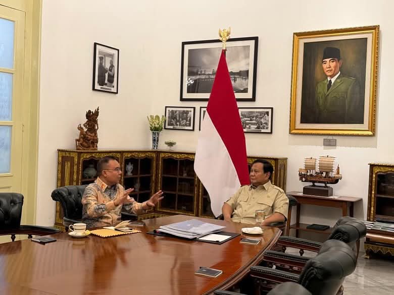 Presiden Prabowo Bahas Sejumlah Program Strategis Bersama Wakil Ketua DPR RI