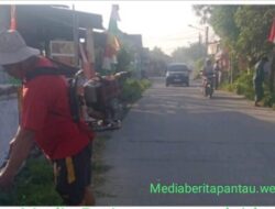 Srimahi Gelar Kerja Bakti Sambut HUT RI ke-80 dan Hari Jadi Kabupaten Bekasi ke-75