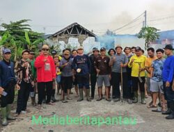 Kades Sudarto Abdulloh Ajak Warga Srimahi Antisipasi Banjir Lewat Goloran Serentak dan Pimpin Langsung Kegiatan di Lokasi