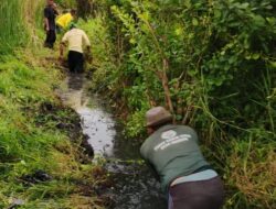 Saluran Air Jadi Perhatian, Kades Sudarto Ajak Warga Bergerak Lewat Goloran