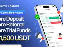 Bittime Buka Waitlist Eksklusif Flexible Futures, Beri Akses Early Bird dan Trial Funds Hingga $1.500 USDT