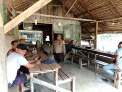 Bhabinkamtibmas Polsek Stabat Perkuat Kedekatan dengan Warga Desa Gergas